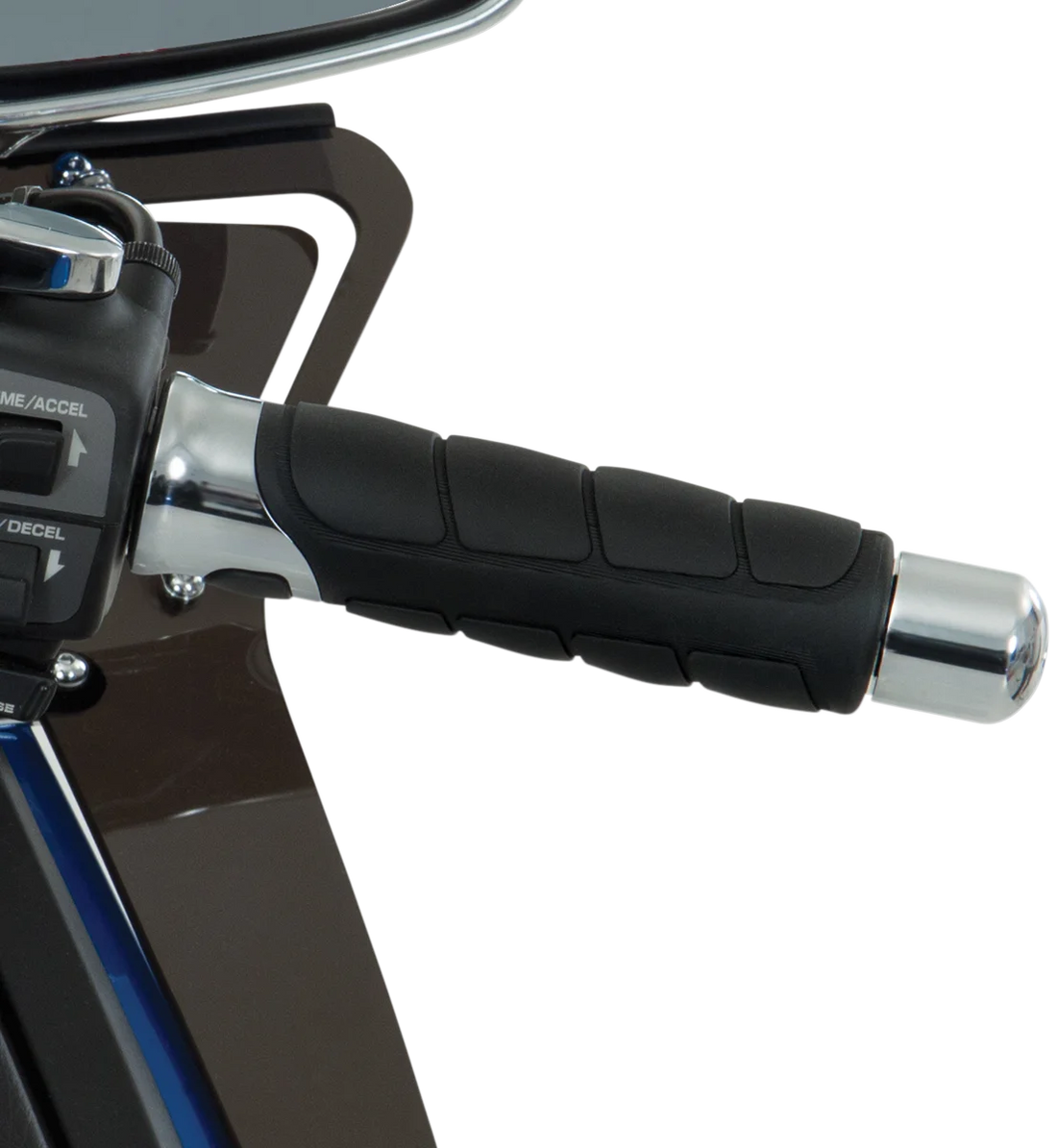 Grips - Solace - 7/8" Show Chrome - Side View