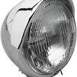 Load image into Gallery viewer, H-4 Headlight with Visor- 5-3/4" - Chrome DragSpecialties 206002HDV-BXLB2 - Main Product View
