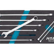 Load image into Gallery viewer, HAZET-WERK Combination Wrench Set 163-292/8 - Side View