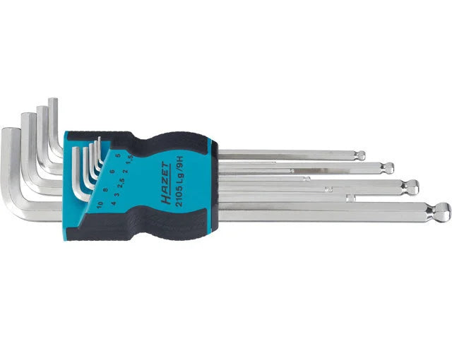 HAZET-WERK Hex Key Set 2105LG/9H