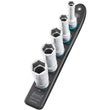 Load image into Gallery viewer, HAZET-WERK Socket Set 900LG-SR/5 - Side View