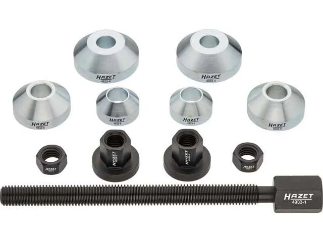 HAZET-WERK Wheel Bearing Tool Kit 4933-1/11 - Side View