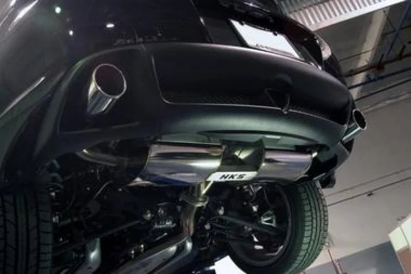 HKS 03+ Mazda RX-8 Legamax Catback Exhaust *Special Order* - Side View