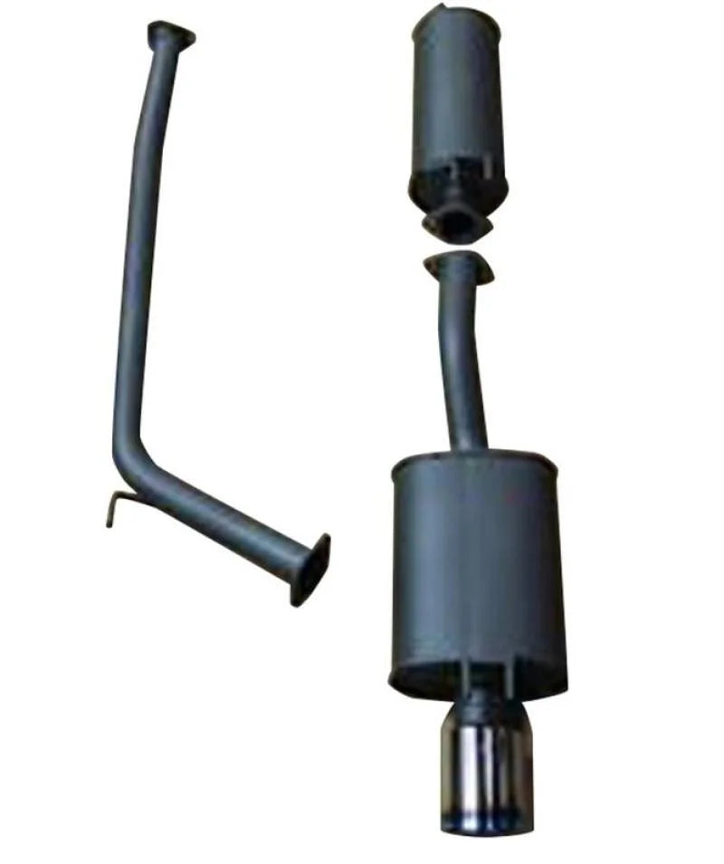 HKS 07-09 Civic Si Sedan Sport Exhaust Ti Tips - Side View