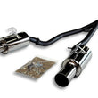 Load image into Gallery viewer, HKS 08-09 Evo 10 Hi-Power Dual Tip Catback Exhaust - Side View
