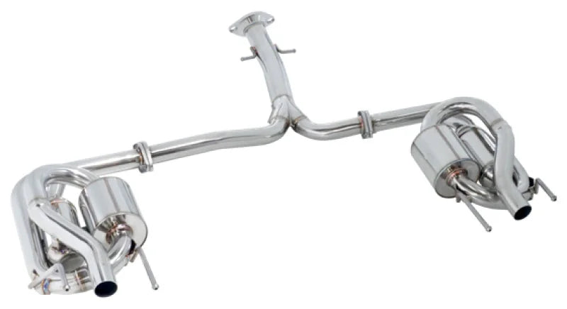HKS 08-10 Lexus IS F SSM Exhaust Includes SUS304 Y-pipe and Rear Sections - Main Product View