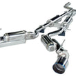 Load image into Gallery viewer, HKS 08-13 Infiniti G37 Coupe Dual Hi-Power Ti Tip Catback Exhaust (SUS304 NO COATING) - Side View