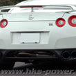 Load image into Gallery viewer, HKS 09+ GTR Flux Welded Legamax Premium Exhaust - Side View