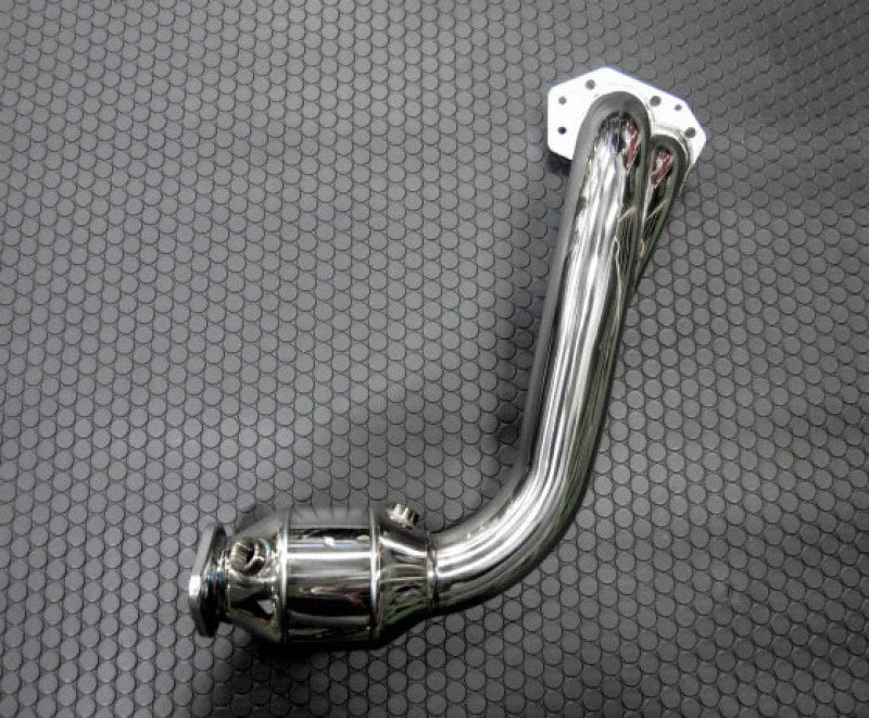 HKS 12-19 Subaru BRZ/Scion FR-S/Toyota 86 Extension Kit w/ Catalytic Converter - Installation View