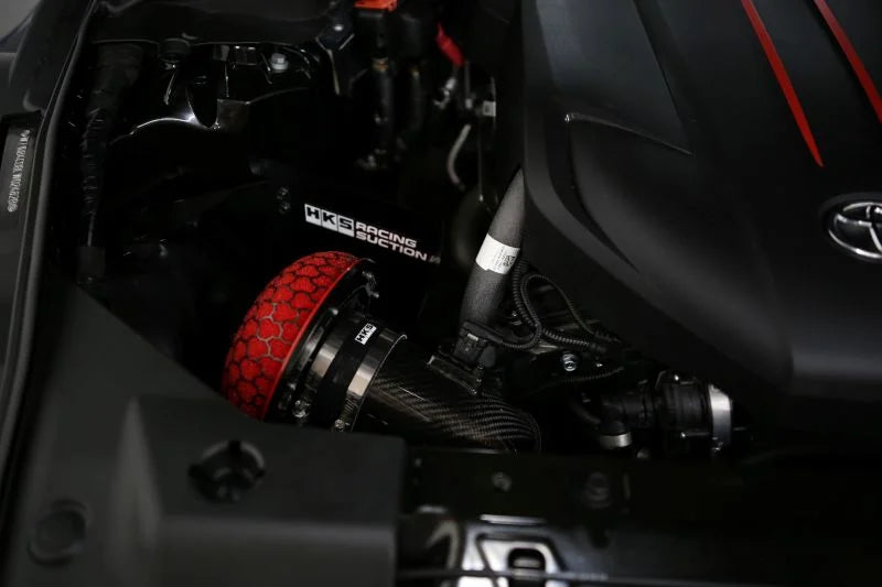 HKS DryCarbon Full Cold Air Intake Kit GR SUPRA - Installation View