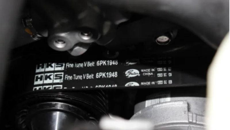 HKS FINE TUNE V-BELT 6PK1948 - Side View
