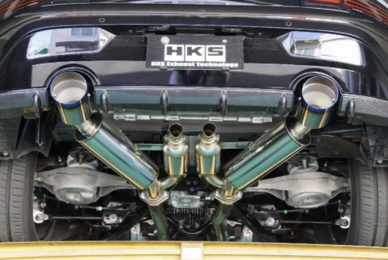 HKS FULL DUAL MUFFLER RZ34 VR30DDTT - Main Product View