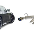 Load image into Gallery viewer, HKS FULL DUAL MUFFLER RZ34 VR30DDTT - Side View