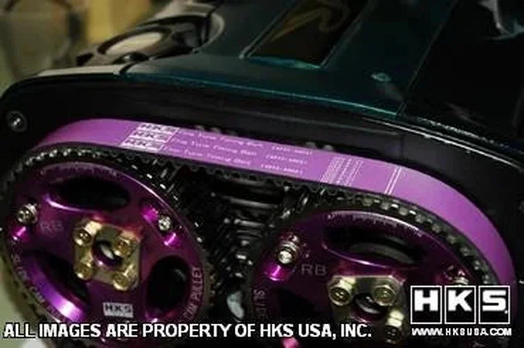 HKS 93-98 Toyota Supra Fine Tune Timing Belt - Side View
