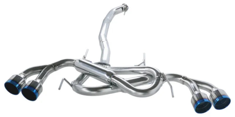 HKS GTR Legamax Tig Welded Exhaust System - Side View