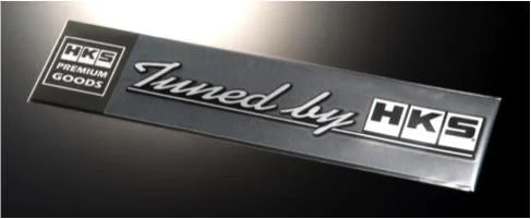 HKS HKS STICKER tuned by BLACK - Side View