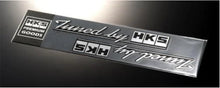 Load image into Gallery viewer, HKS HKS STICKER tuned by BLACK 2pcs - Side View
