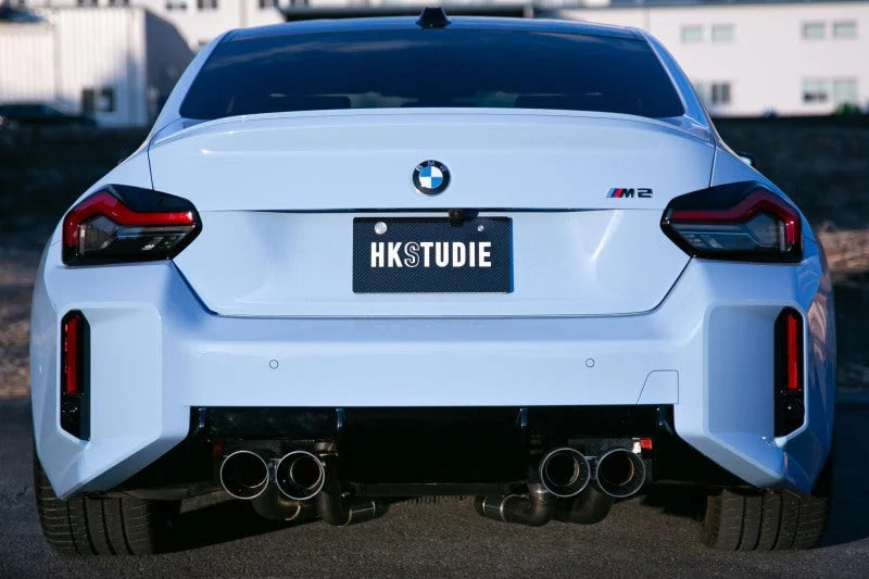 HKS HKSTUDIE EXHAUST for BMW G87 6MT - Side View