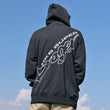 Load image into Gallery viewer, HKS HOODIE SUPER DRAGER BLACK L - Side View
