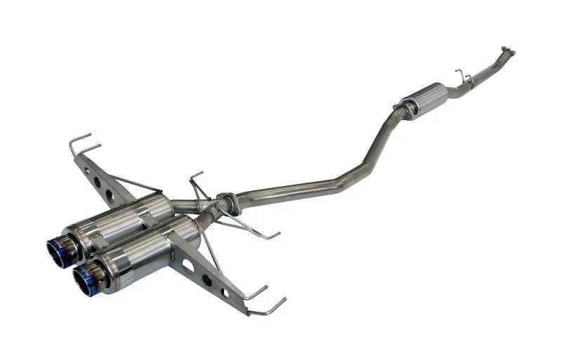 HKS Hi-Power Muffler SPEC-L2 FK8 K20C - Side View