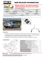 Load image into Gallery viewer, HKS Hi-Power SPEC-L2 VAB EJ20 - Main Product View