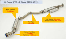 Load image into Gallery viewer, HKS Hi-Power Toyota/Subaru FA20 Spec-L2 Single Exhaust - Side View