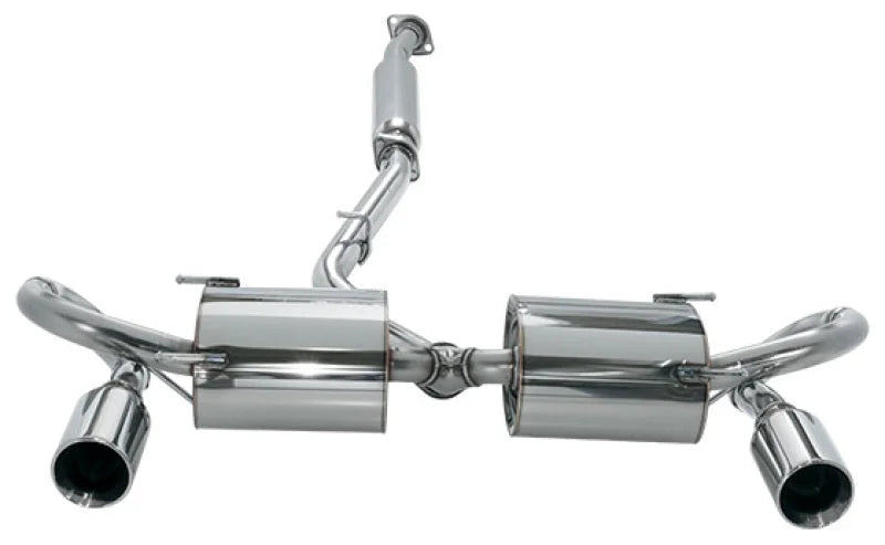 HKS LEGAMAX Sports S-Tail ZN6/ZC6- Polished Tips - Side View