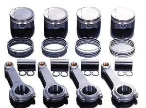 HKS Ni Piston Kit 87 fits Nissan SR20 - Side View