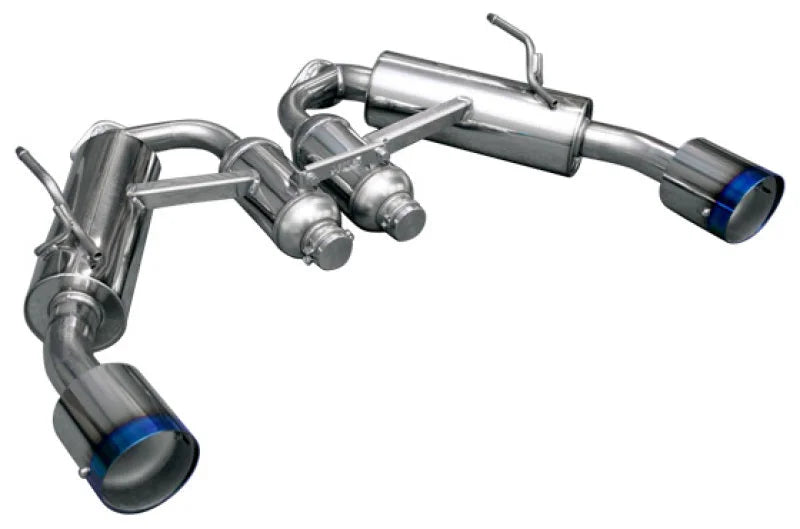 HKS Q50 VQ37 Dual Hi-Power Titanium Tip Catback Exhaust - Main Product View