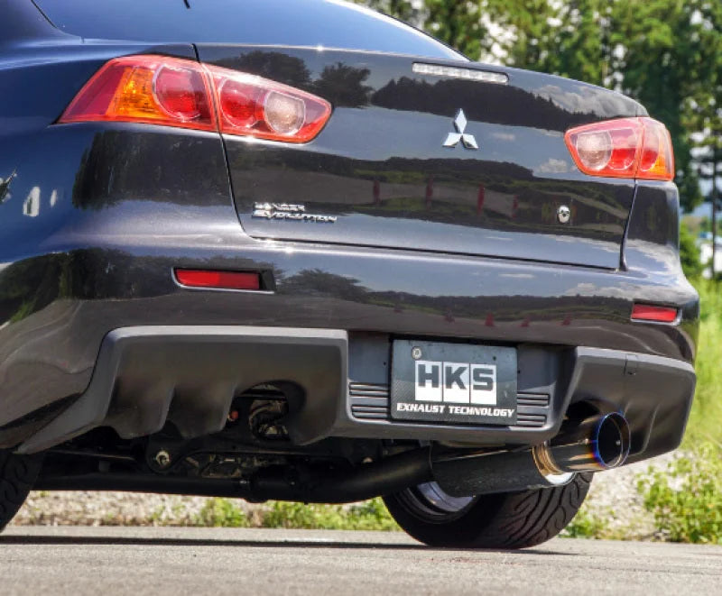 HKS RACING MUFFLER LANCER EVO-X USA - Main Product View