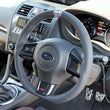 Load image into Gallery viewer, HKS Replacement Steering Wheel fits Subaru WRX STI Vab - Back View
