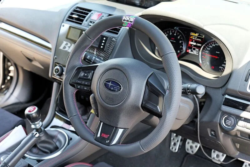 HKS Replacement Steering Wheel fits Subaru WRX STI Vab - Back View