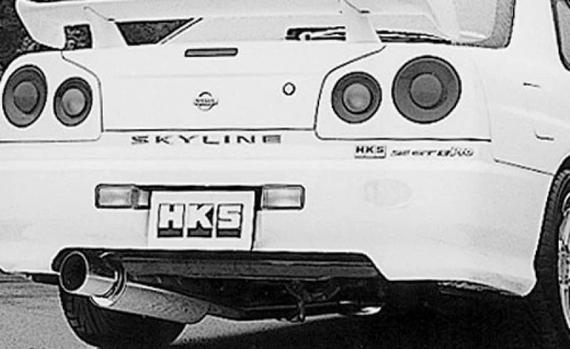 HKS SILENT Hi-POWER GF-ER34 RB25DET 2DR - Side View