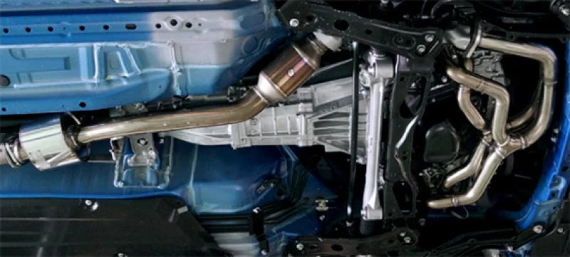 HKS SUPER MANIFOLD w/ CATA R-SPEC ZN6/ZC6 - Side View