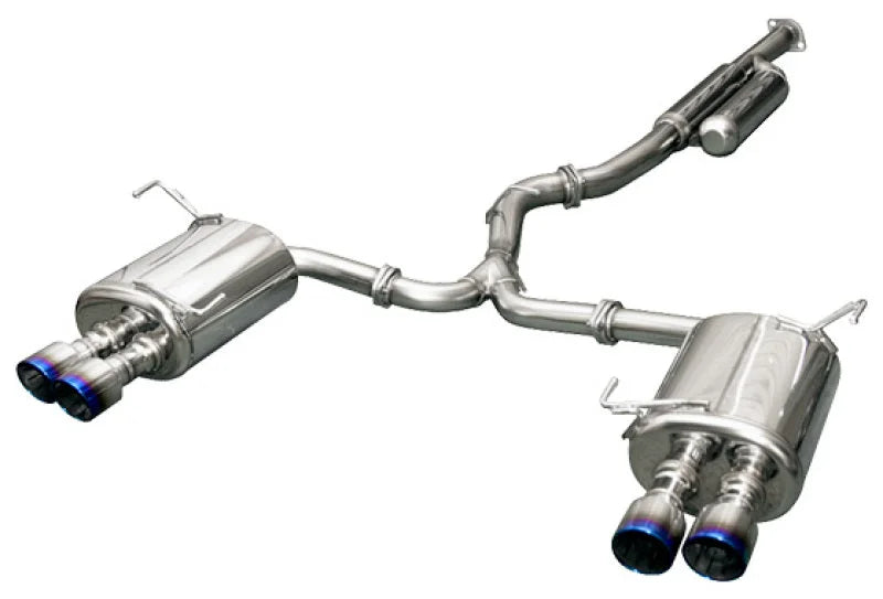 HKS SUPER TURBO MUFFLER 14+ Subaru WRX STi (EJ20) Catback Exhaust - Side View