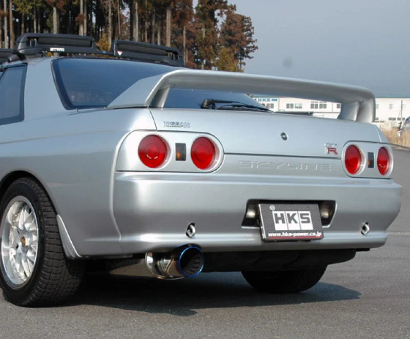 HKS SUPER TURBO MUFFLER BNR32 RB26DETT - Side View