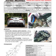 Load image into Gallery viewer, HKS SUPER TURBO MUFFLER GR SUPRA DB22 DB82 B48 - Side View