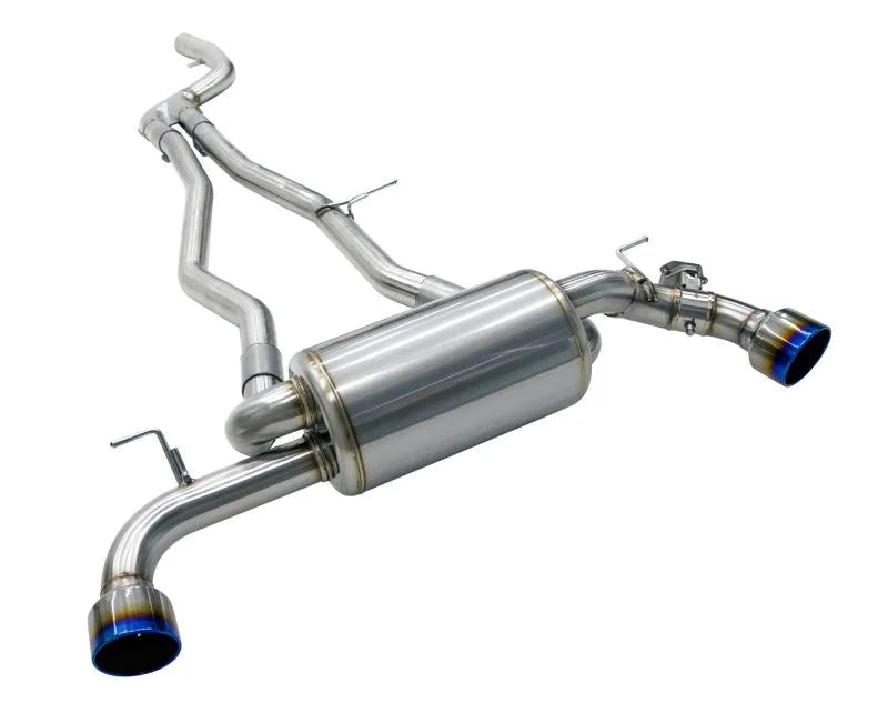 HKS SUPER TURBO MUFFLER GR SUPRA DB42 B58 - Side View
