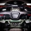 Load image into Gallery viewer, HKS SUPER TURBO MUFFLER GR SUPRA DB42 B58 - Installation View