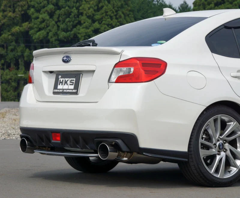 HKS SUPER TURBO MUFFLER VAG WRX S4 - Side View