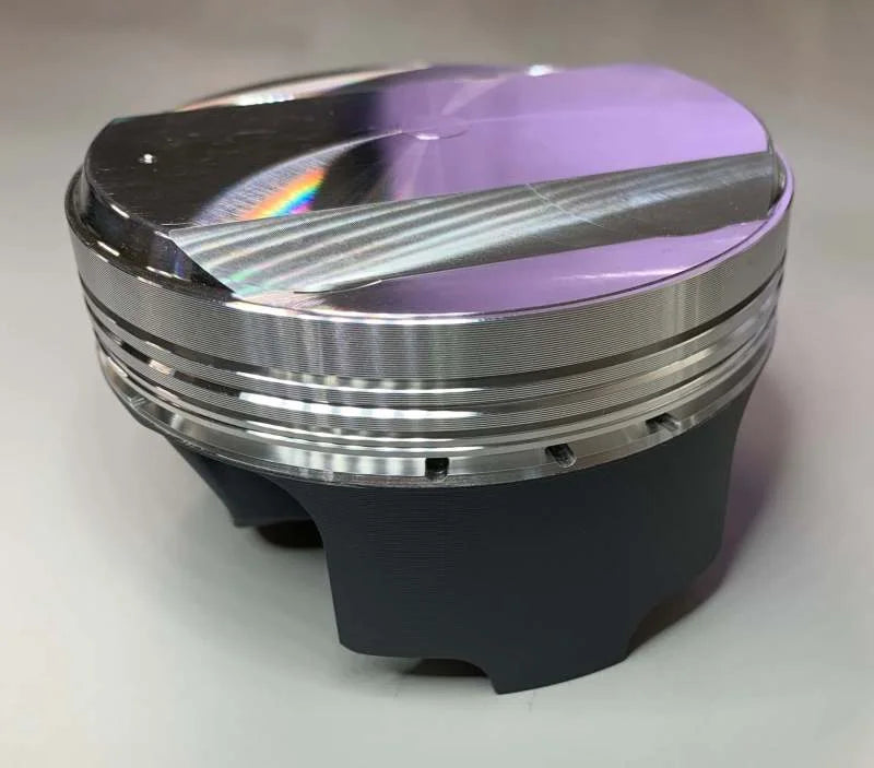 HKS Step2 Forged Piston Kit For RB26 - 86.5mm Bore - Side View