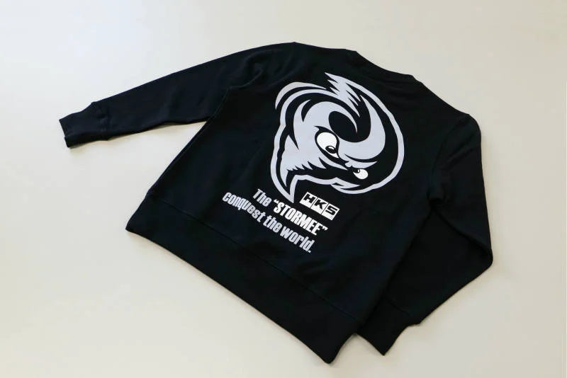 HKS Stormee Black Sweatshirt 2021 - Small - Side View