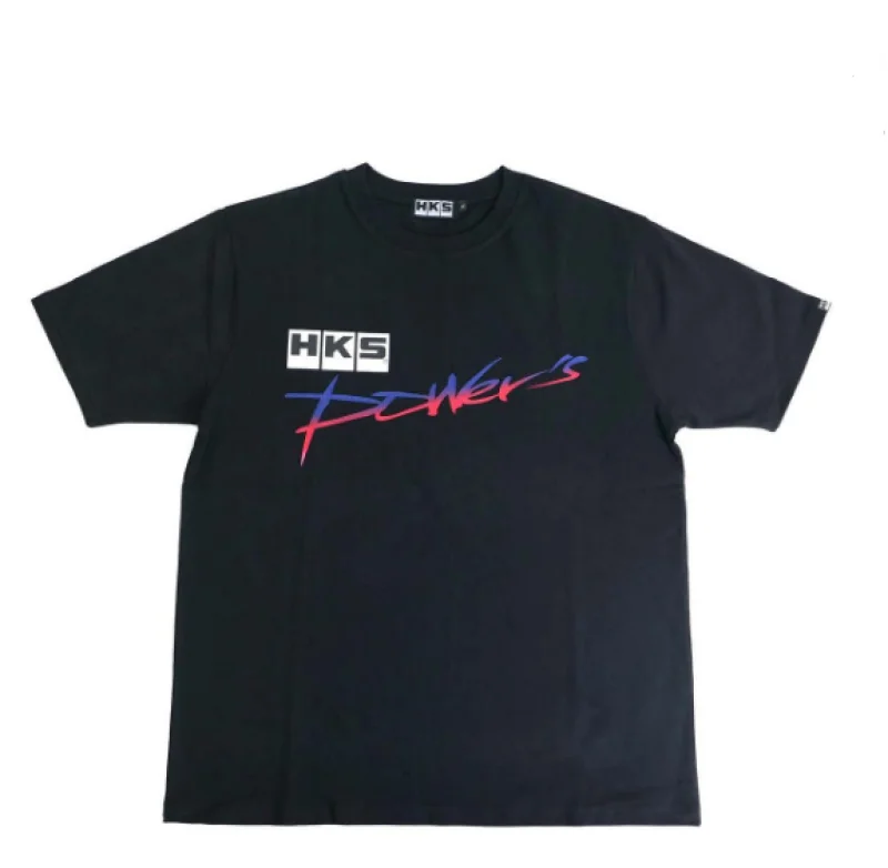 HKS T-SHIRT Powers BLACK XL