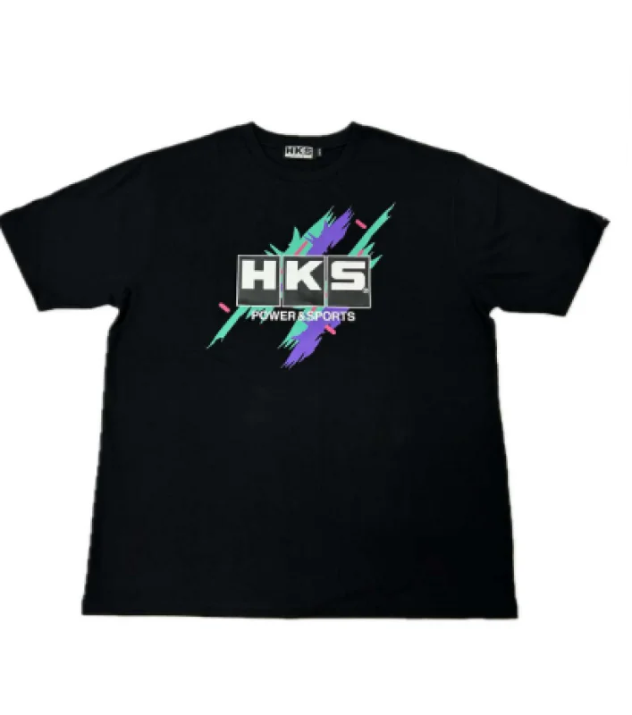 HKS T-SHIRT SUPER RACING v2 BLACK XL