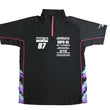 Load image into Gallery viewer, HKS TEAM HALF ZIP POLO SHIRT 2025 L - Main Product View