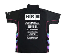 Load image into Gallery viewer, HKS TEAM HALF ZIP POLO SHIRT 2025 L - Side View
