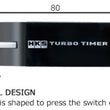 Load image into Gallery viewer, HKS Turbo Timer X - Side View