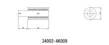 Load image into Gallery viewer, HKS UNIVERSAL EX H/M SUS 130-65 w/o tail (MOQ: 8pcs) - Main Product View