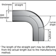 Load image into Gallery viewer, HKS Universal Aluminum Bend - 70mm - 90 Deg -1.0D - Side View