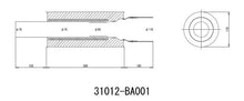 Load image into Gallery viewer, HKS Universal Carbon-Ti Cat-back Exhaust - 170mm Shell/75mm Diameter - Main Product View